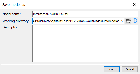 Saving a Network File as Cloud Model