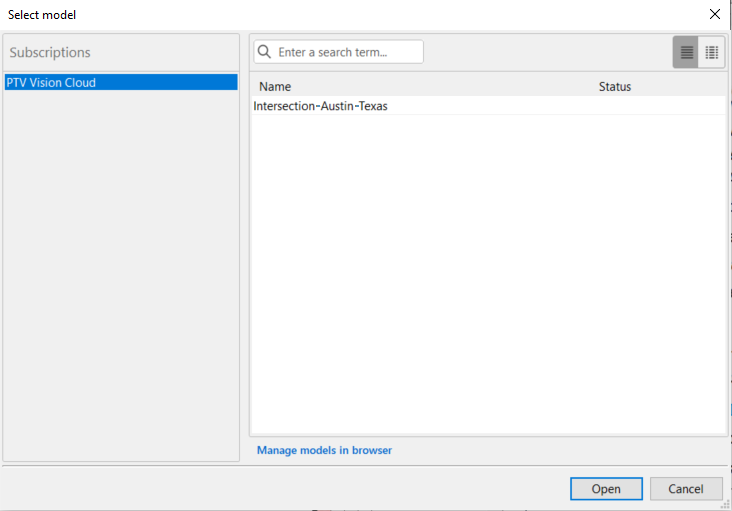 Downloading and Opening a Cloud Model